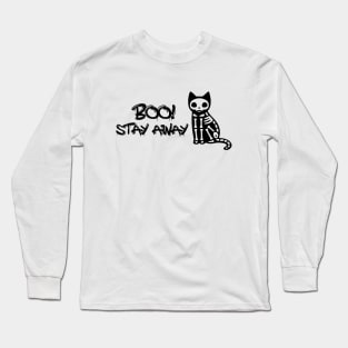 Halloween Cat Long Sleeve T-Shirt